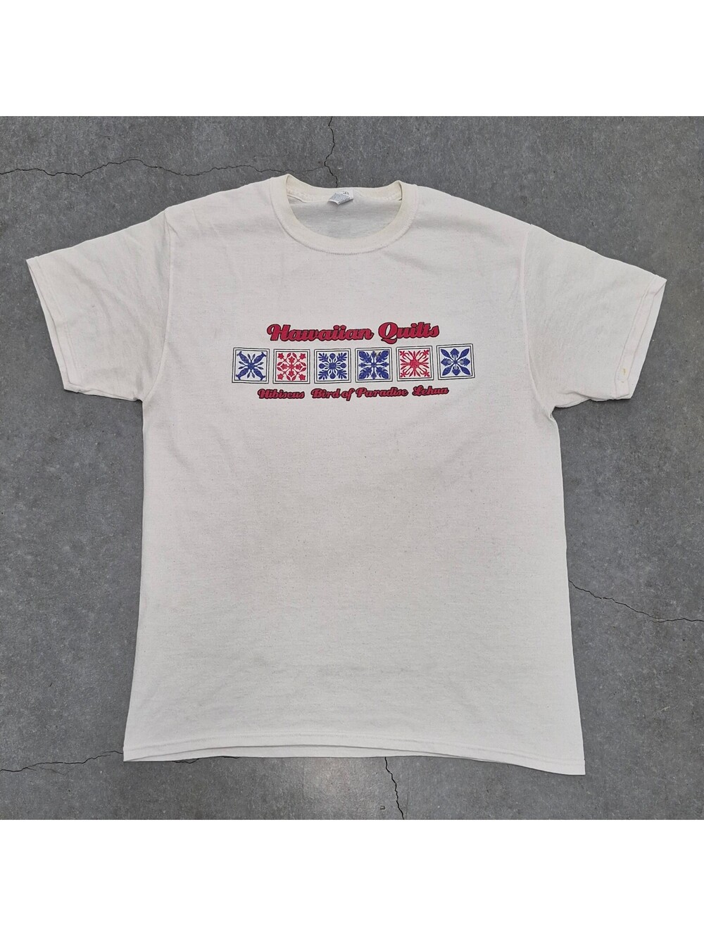 Jerzees Hawaiian Quilts T Shirt
